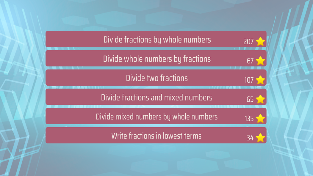 Dividing Fractions Math Game 