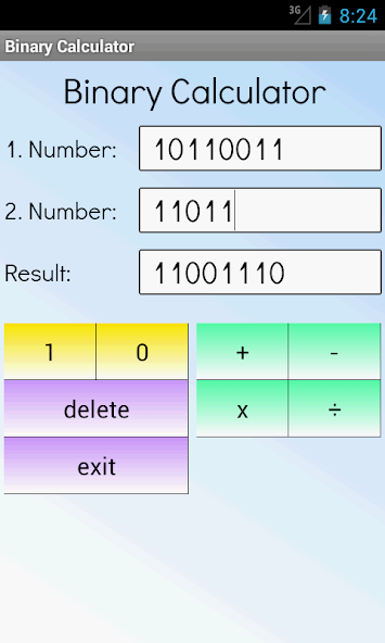 Binary Calculator Pro