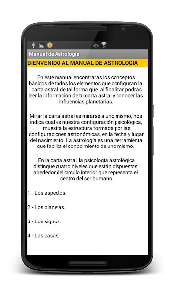 Manual de Astrología