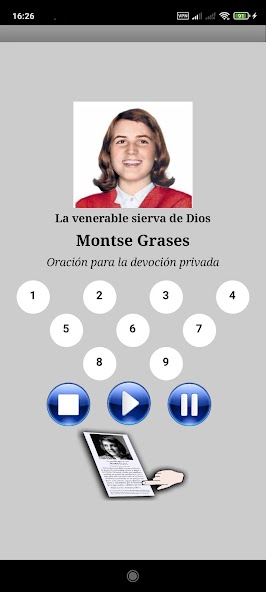 Montse Grases audio oración