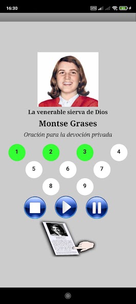 Montse Grases audio oración