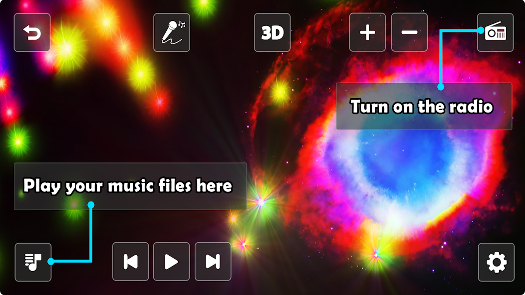 Astral 3D FX Music Visualizer