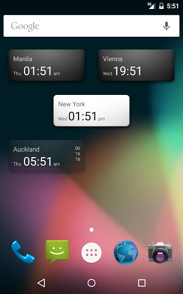 World Clock Widget