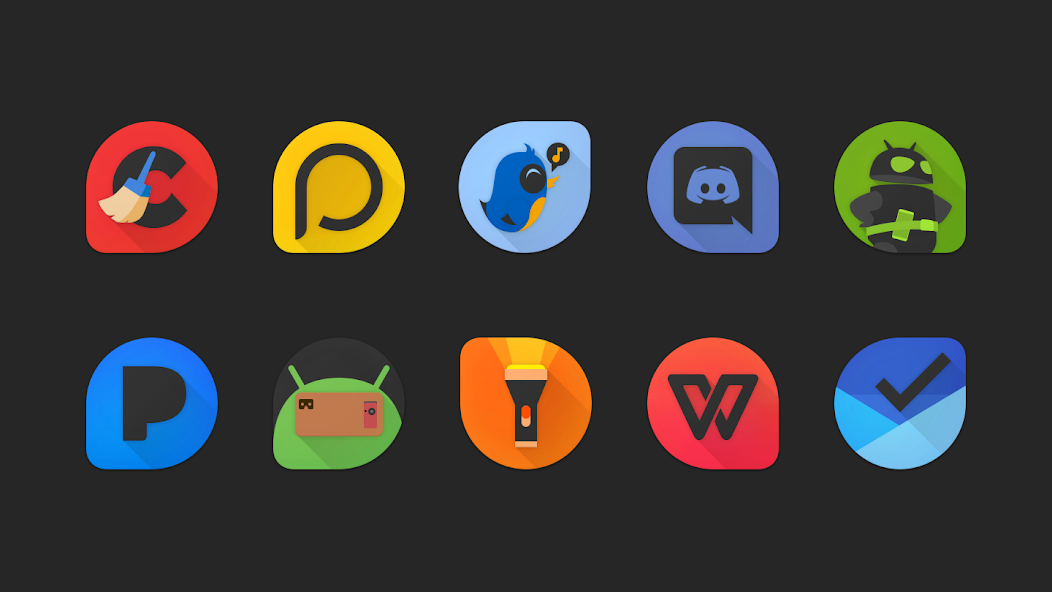 Blackdrop Icon Pack