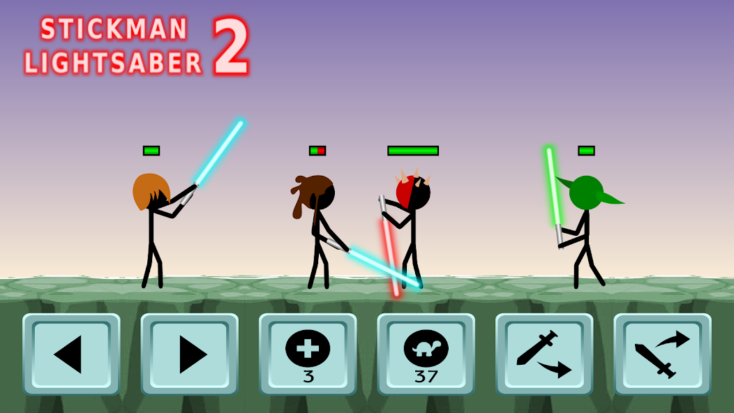 Stickman Lightsaber Warriors 2 