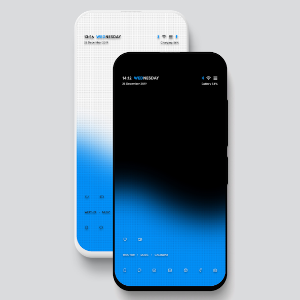 BLURWATER animated theme for KLWP