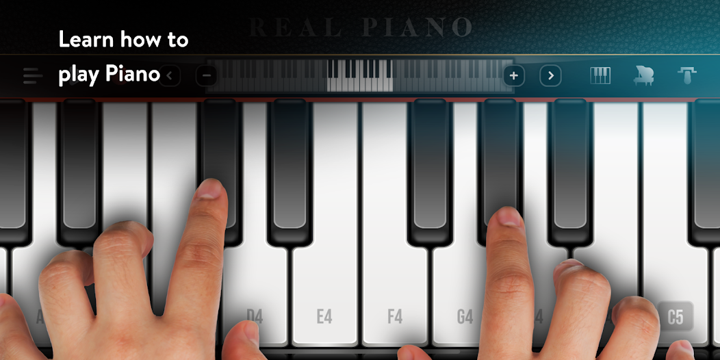 Real Piano electronic keyboard 