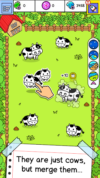 Cow Evolution: Idle Merge Game