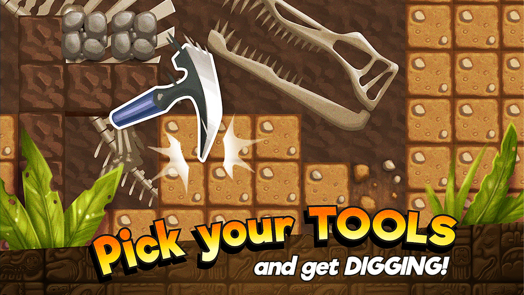 Dino Quest: Dig Dinosaur Game 