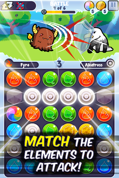 Pico Pets Puzzle Monsters Game 