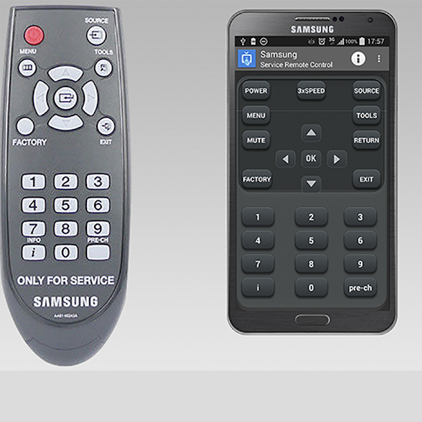 SmartTv Service Remote Control