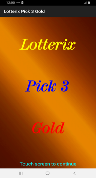 Lotterix Pick 3