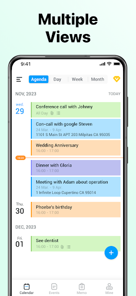 Calendar Planner - Agenda App