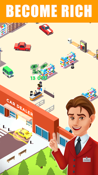 Car Dealer Tycoon Idle Market 