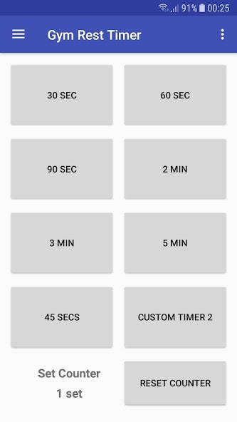 Gym Rest Timer