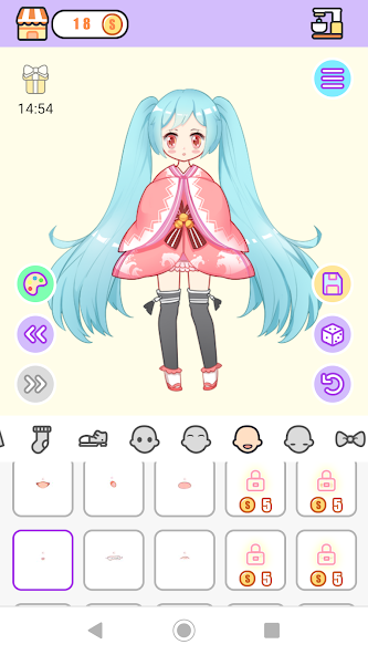 Anime Lolita Avatar: Cute Girl