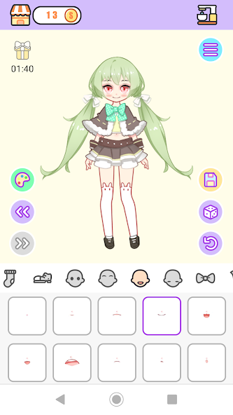 Anime Lolita Avatar: Cute Girl