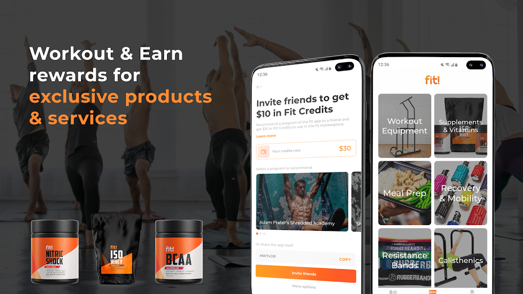 Fit! - the fitness app