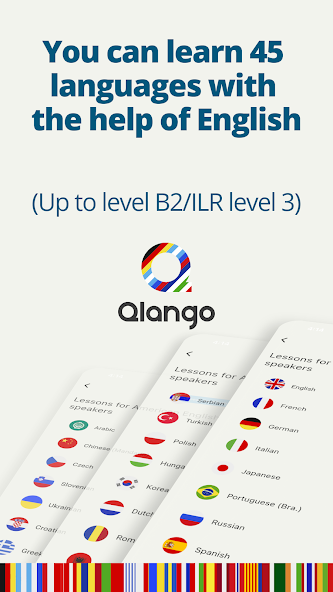 Qlango: Learn 45 languages 