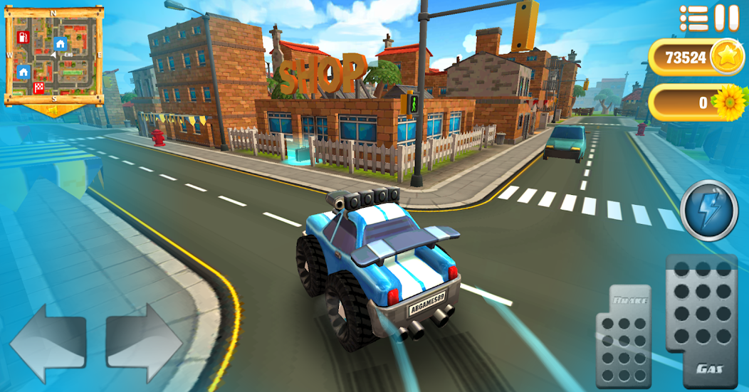 Cartoon Hot Racer 3D 