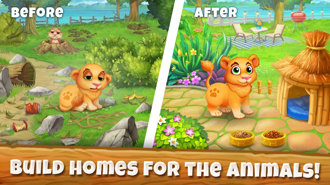 Animal Tales: Fun Match 3 Game 