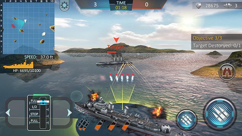 Warship Attack 3D 