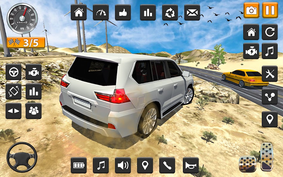 Prado Offroad Driving Car Game 