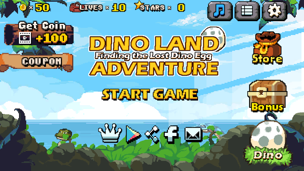 DINO LAND Finding Lost DinoEgg 