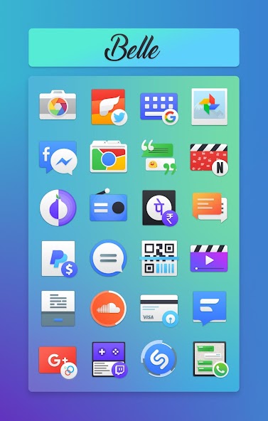 Belle Pro - Icon pack | Wallpa