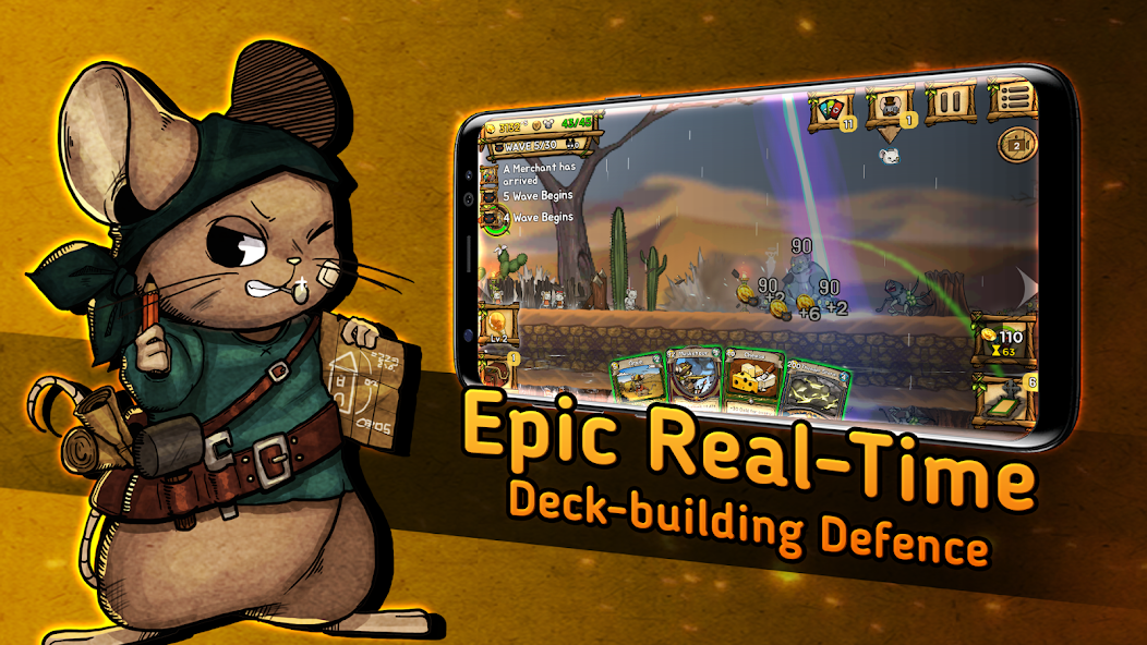 Ratropolis : CARD DEFENSE GAME 