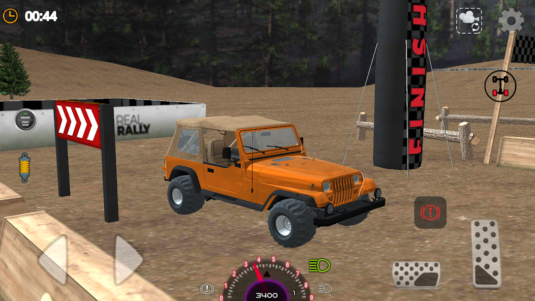 Jeep Offroad 4x4 Car Game Mud 