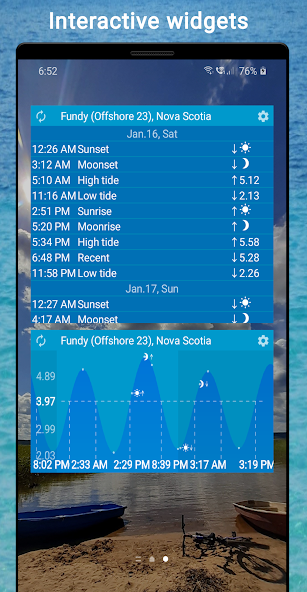 Tides app & widget - eTide HDF