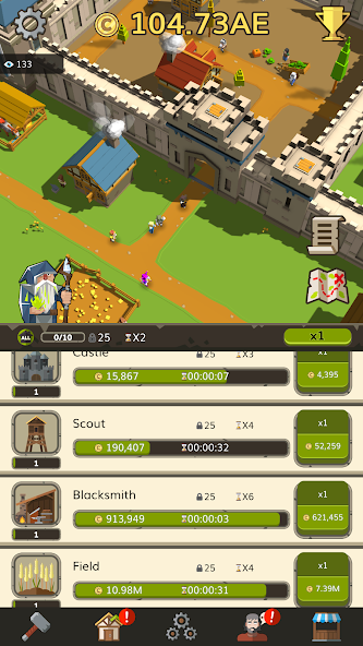 Medieval: Idle Tycoon Game 