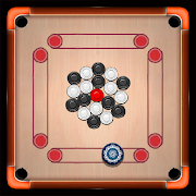 Carrom pool-disc board game