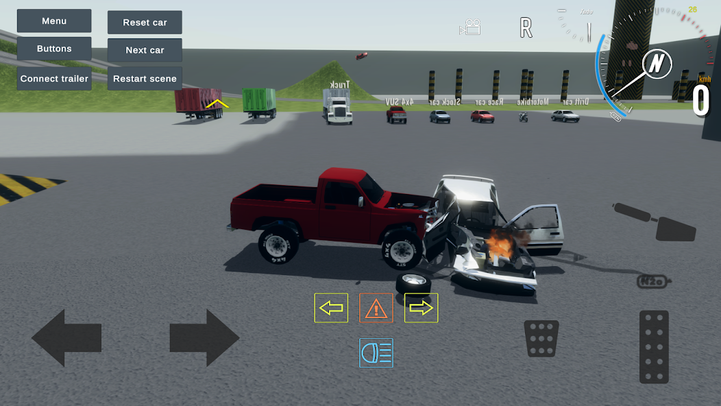 Car Crash Simulator Sandbox 3D 