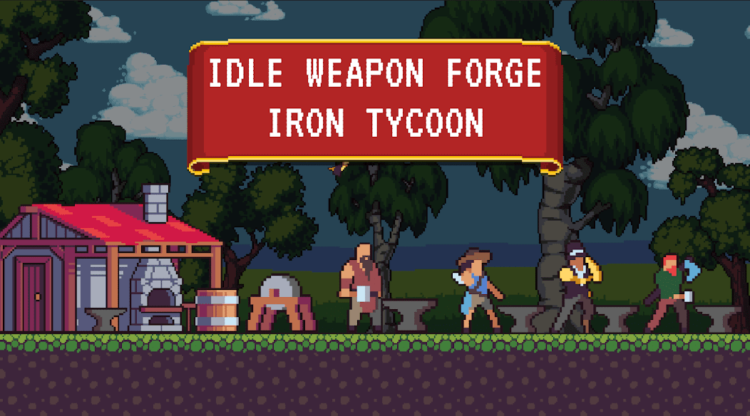 Idle Weapon Forge: Iron Tycoon