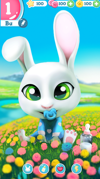 Bu Bunny - Cute pet care game 