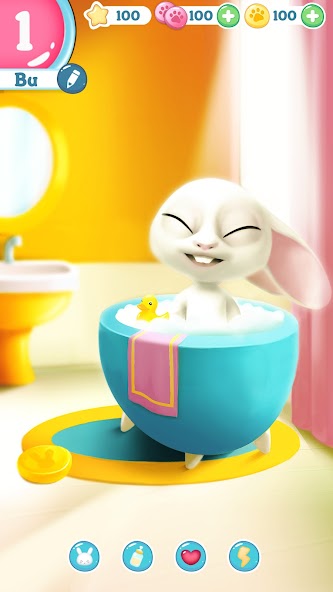 Bu Bunny - Cute pet care game 