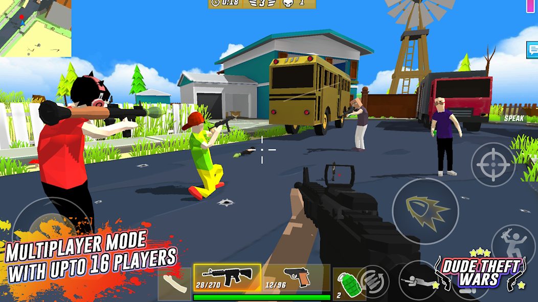 Dude Theft Wars Shooting Games 