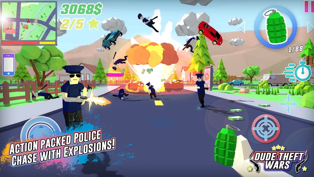 Dude Theft Wars Shooting Games 