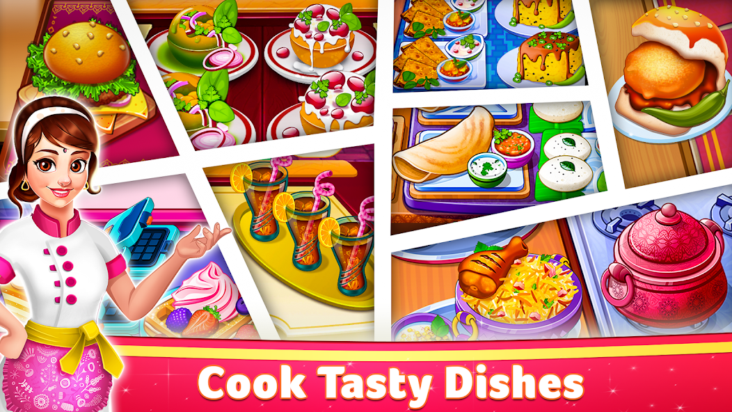 Indian Star Chef: Cooking Game 