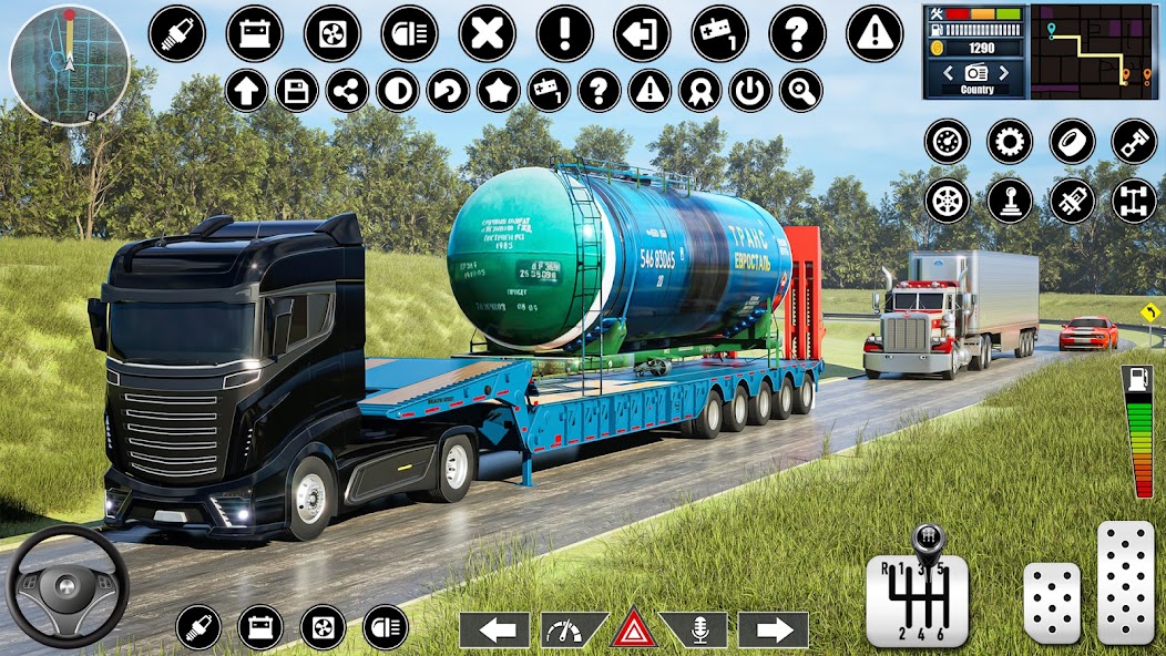 Oil Tanker Truck Driving Games 