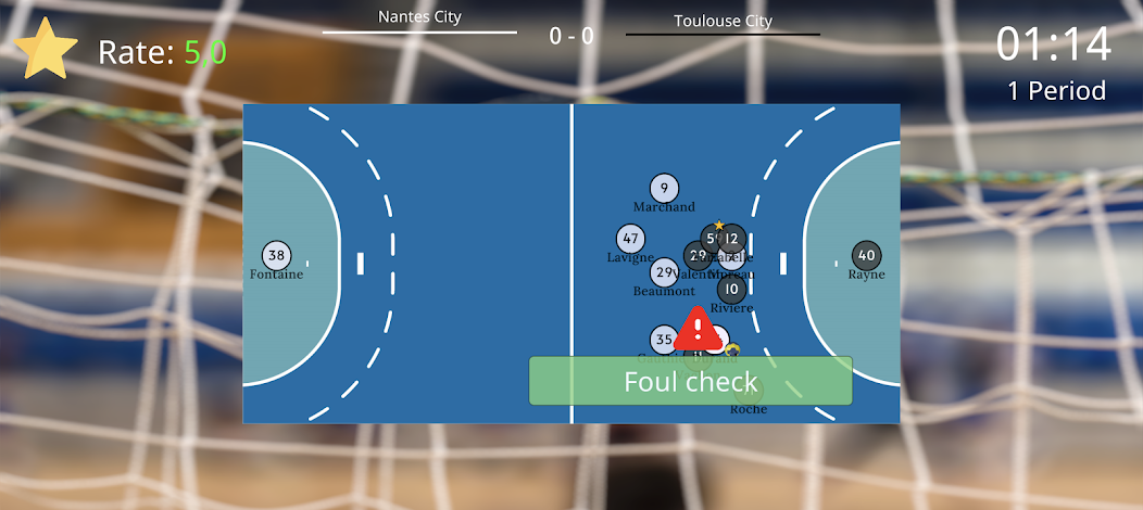 Handball Referee Simulator 