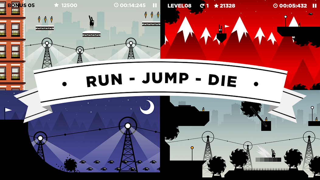 Run Rabbit Run Platformer Game 