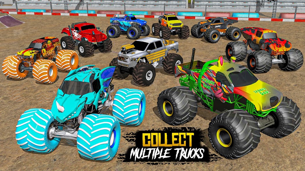 Monster Truck 4x4 Racing Games 