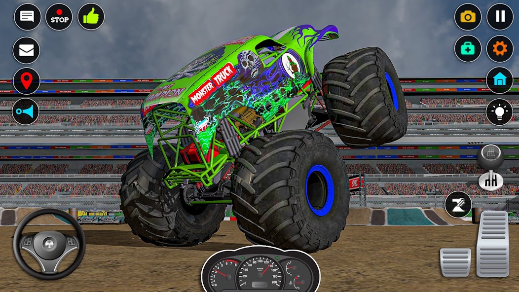 Monster Truck 4x4 Racing Games 