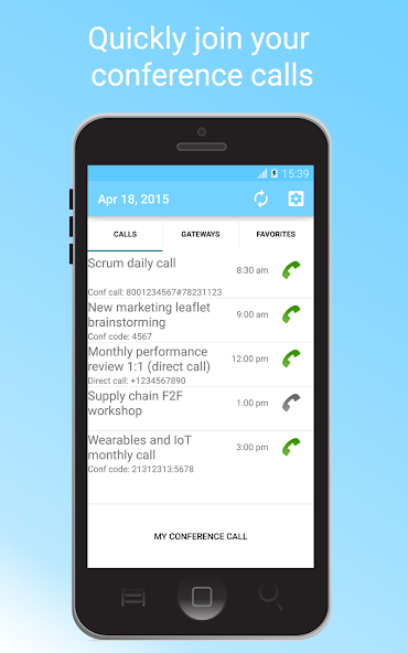 Conference Call Dialer Pro