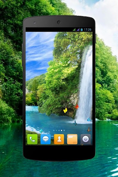 Forest Waterfall PRO Live Wallpaper