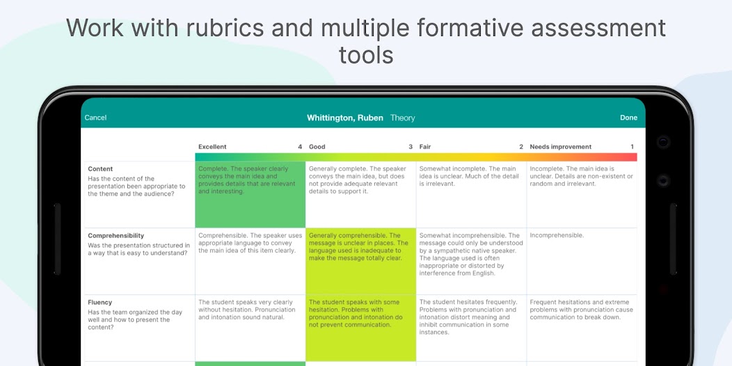 Additio App for teachers