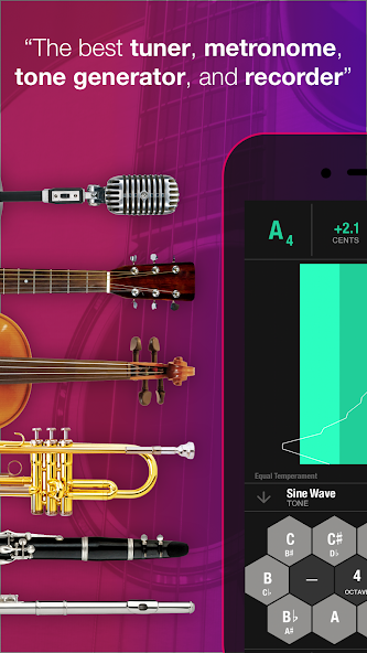 Tunable: afinador y metrónomo